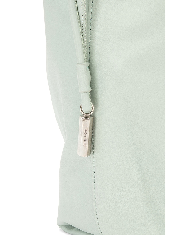 【The Row】Angy Hobo シープレザー×ブルレザー ICE PLD The Row Angy Hobo Bag in Ice PLD | FWRD