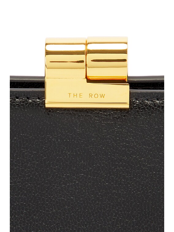 The Row Amazon Clutch in Black SHG | FWRD