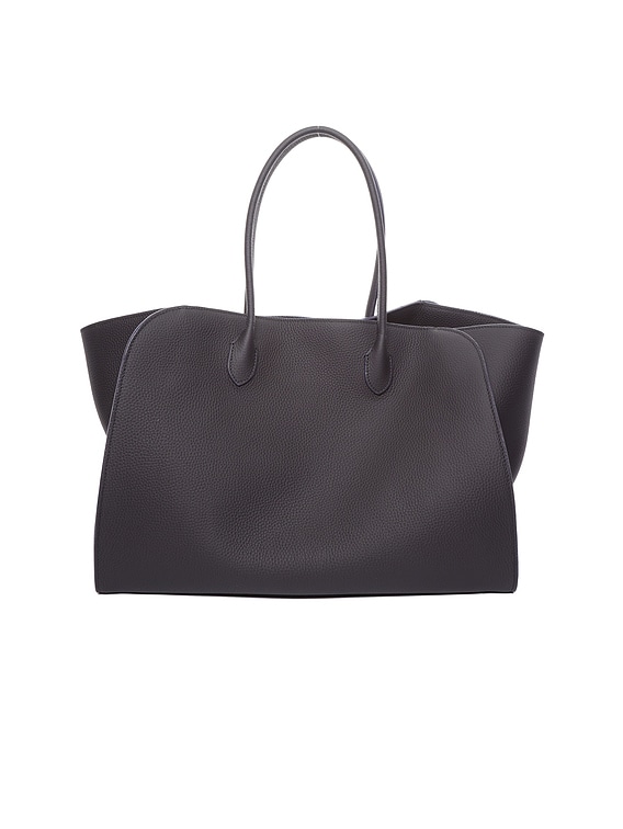 トートバッグ 25FW THE ROW Marlo leather tote bag W1773L72CHSS Marlo Large leather tote bag in black - The Row | Mytheresa