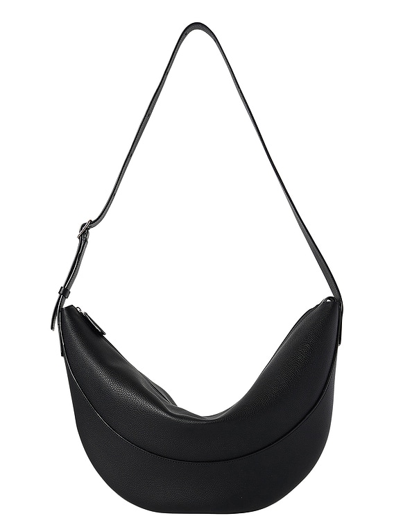 ショルダーバッグ・ポシェット The Row SS25 'Jouve' shoulder bag (W1772L145 BRUS) The Row Jouve Bag in Black ANS | FWRD
