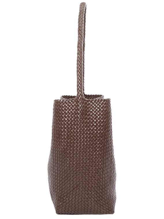 MIESROHE ミースロエ WOVEN LETHER BAG ブラウン Miu Miu Beau Woven Leather Tote Bag | Brown | FARFETCH