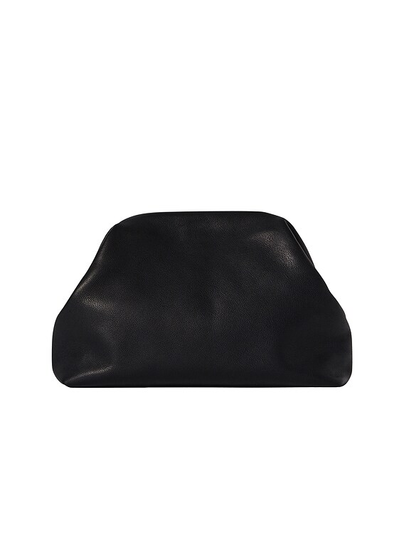【関税&送料込】The Row Clutch Leather clutch bag The Row Black in Leather - 40863385