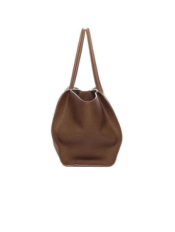 (New)The Row Marlo 14 レザー トートバッグ Marlo 14 Bag Tan in Leather – The Row