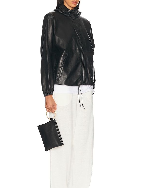 ★国内発送★【THE ROW】Square Bracelet Clutch The Row Square Bracelet Clutch in Black ANG | FWRD