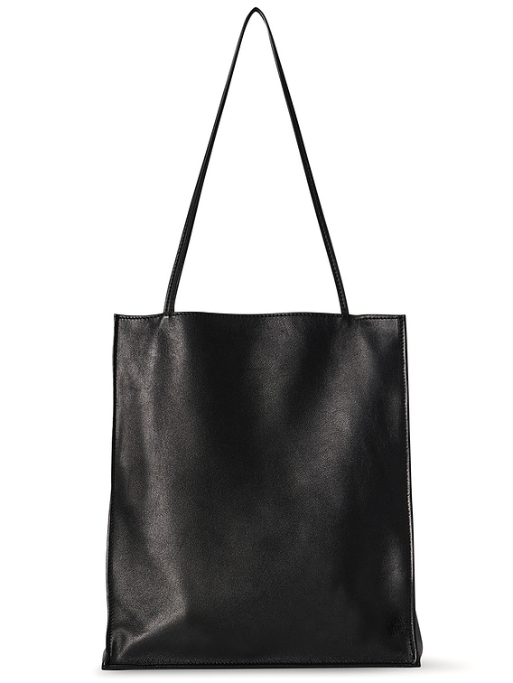 The Row Large To Go Tote Bag in Black ANS | FWRD