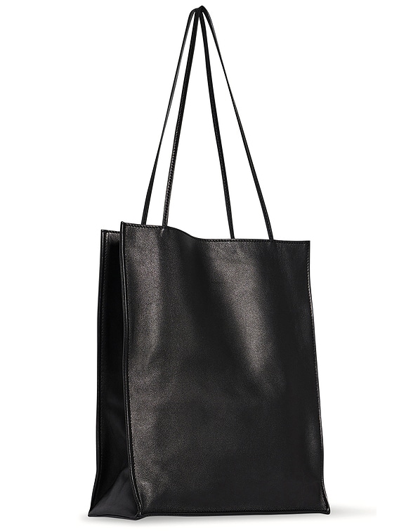 The Row Large To Go Tote Bag in Black ANS | FWRD