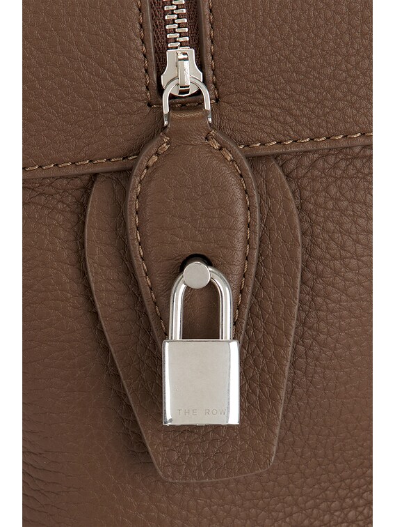 The Row India 12.00 Bag in Dark Olive Ans | FWRD