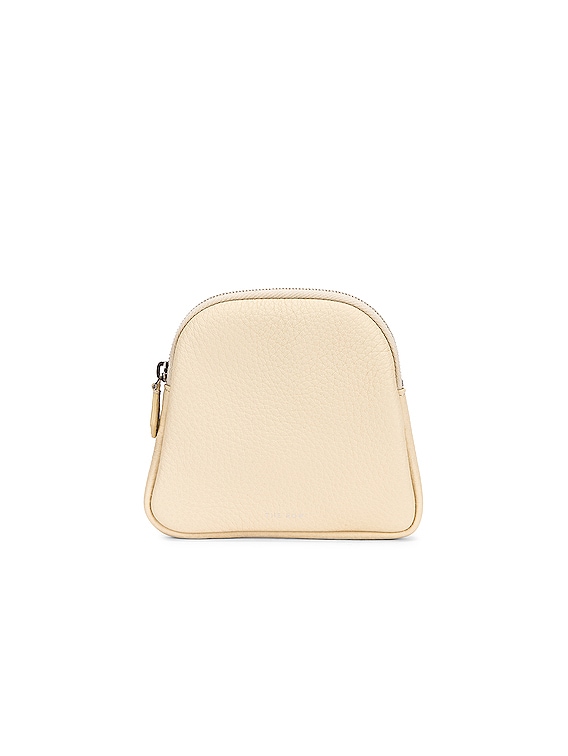 The Row Circle Pouch in Oyster FWRD