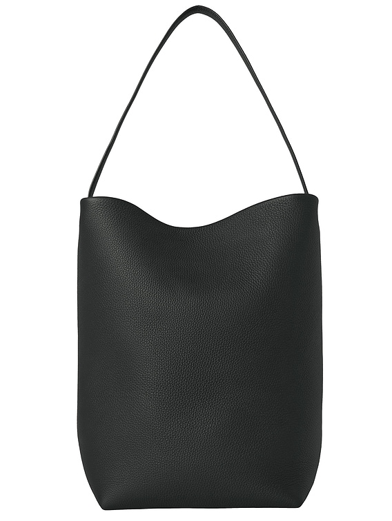 The Row Large N/S Park Tote in Dark Pine | FWRD