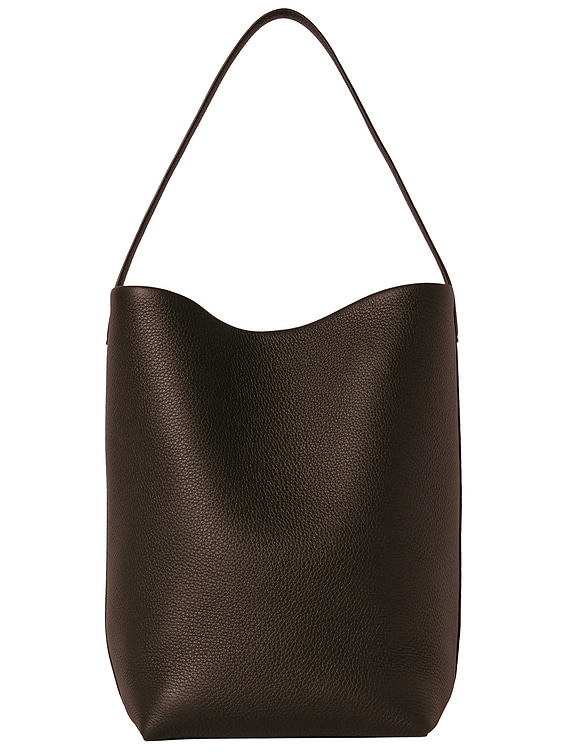 The Row Medium N/S Park Tote in Deep Brown | FWRD