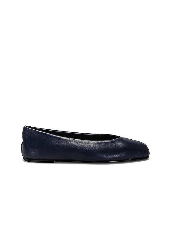 The Row Eva Ballerina Flats in Icy Blue FWRD