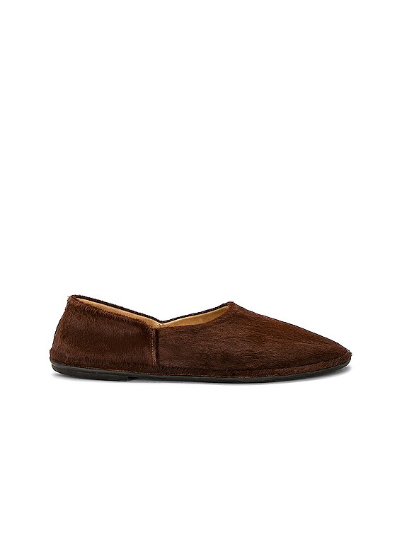 The Row Canal Slip On in Brown | FWRD
