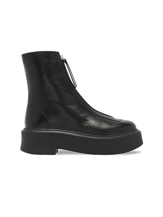 The Row ZIPPED ブーティー - Black | FWRD