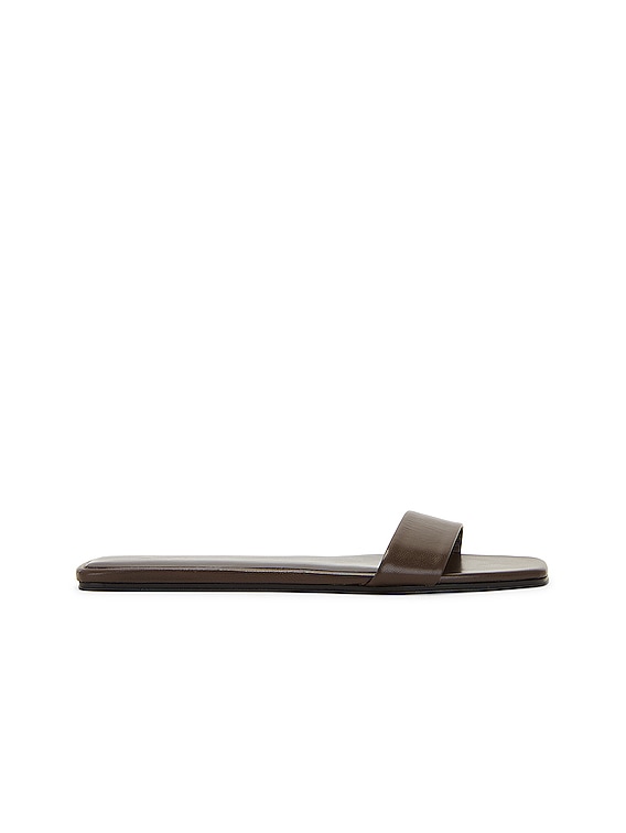 Chocolate Flat Sandal