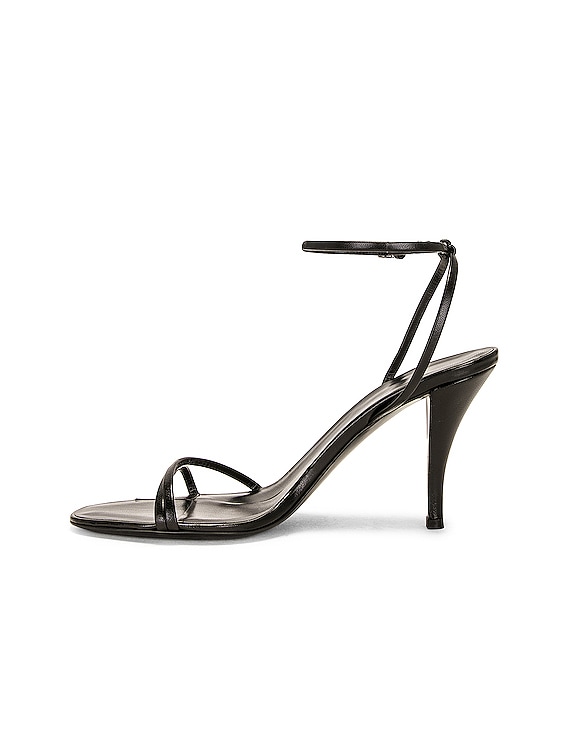 The Row Cleo Sandal in Black | FWRD