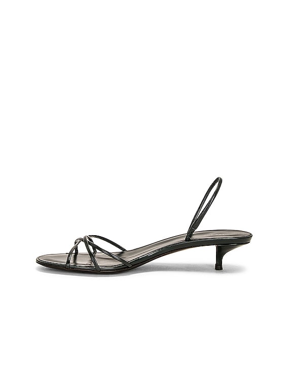 The Row Harlow Sandal in Deep Green | FWRD