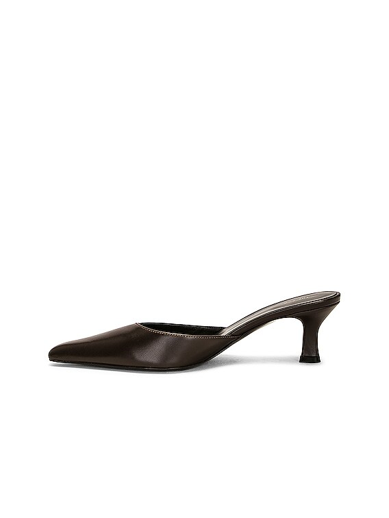 The Row ミュール - Dark Brown | FWRD
