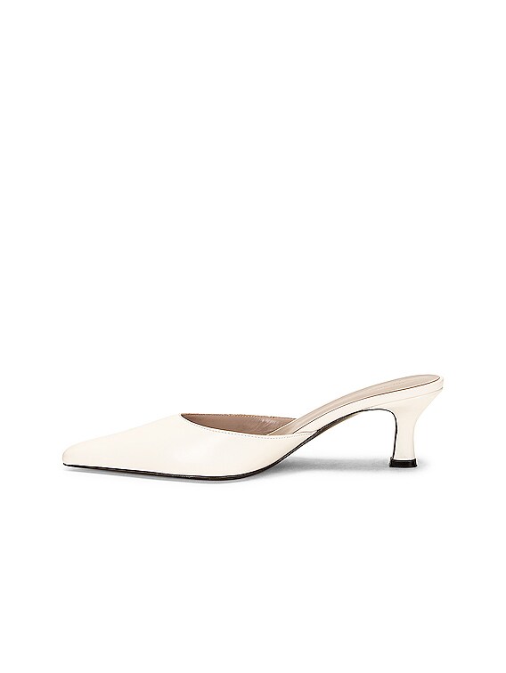 The Row Cybil Mule in Off White | FWRD