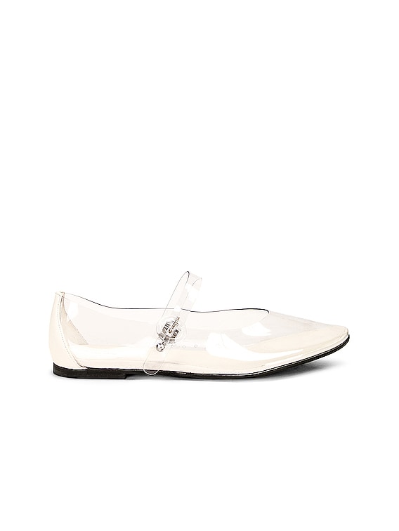 The Row Boheme MJ TV Flat in Clear FWRD