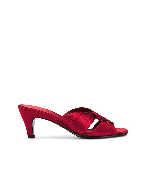 Soft Knot Mule Sandal