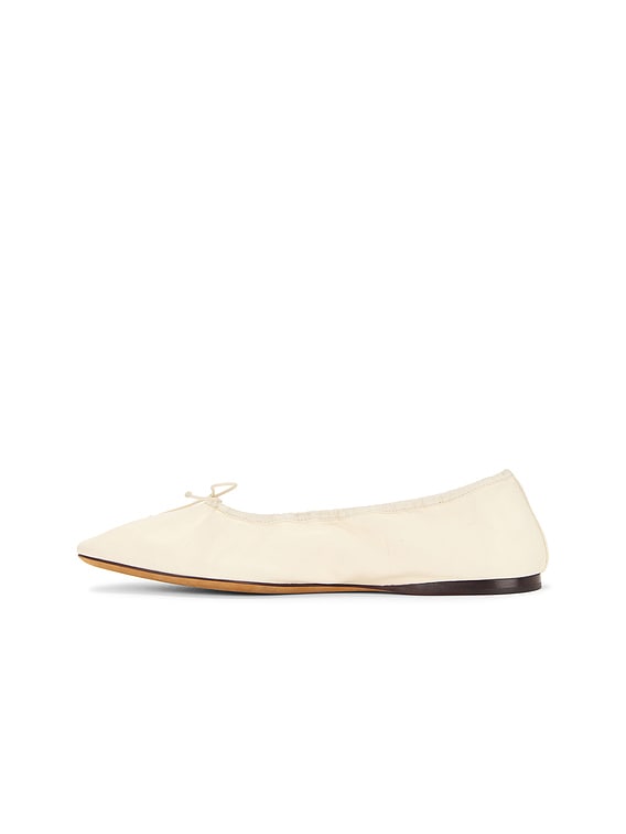 The Row Awar Ballerina Flat in Toile | FWRD