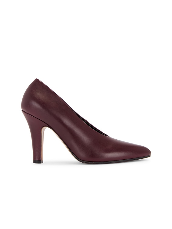 パンプス PRUDENS PUMPS The Row Prudens Pump in Bordeaubergine | FWRD