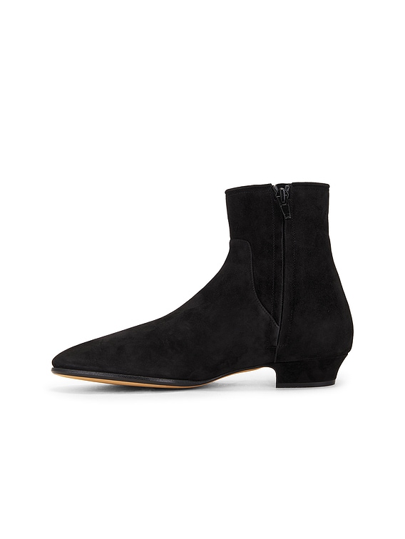 The Row Awar Ankle Boot in Black | FWRD