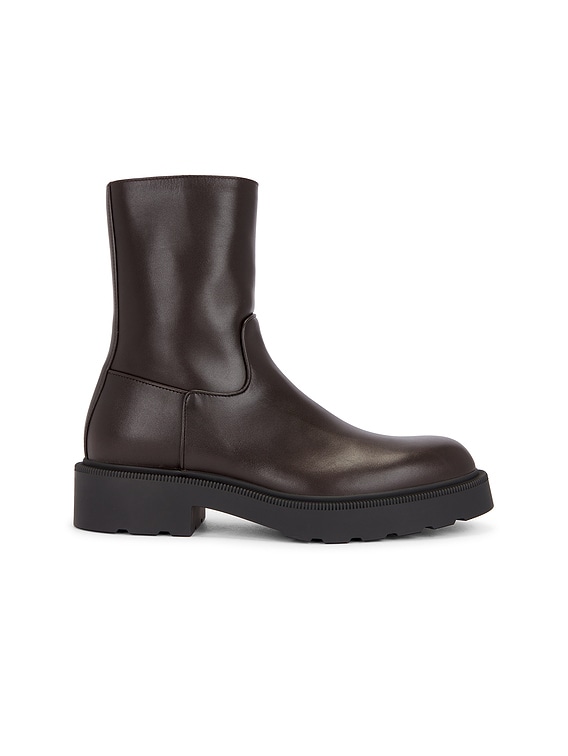 The Row Nobilis Tr Boot in Laquer Brown | FWRD