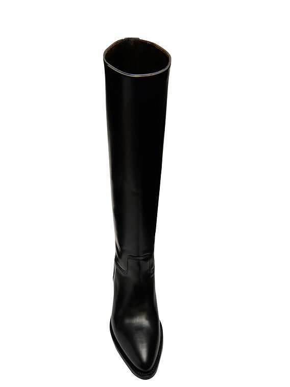 The Row Western Boot in Black | FWRD The Row Western Boot in Black | FWRD