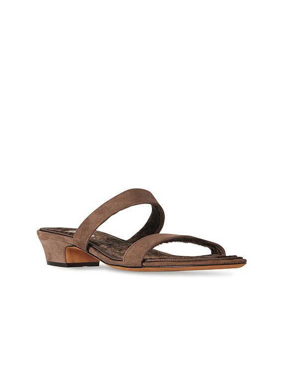 The Row Awar Sandal in Light Brown | FWRD The Row Awar Sandal in Light Brown | FWRD