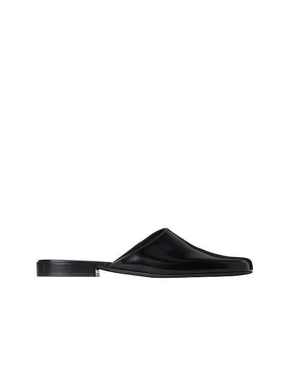 The Row Penelope Mule in Black | FWRD