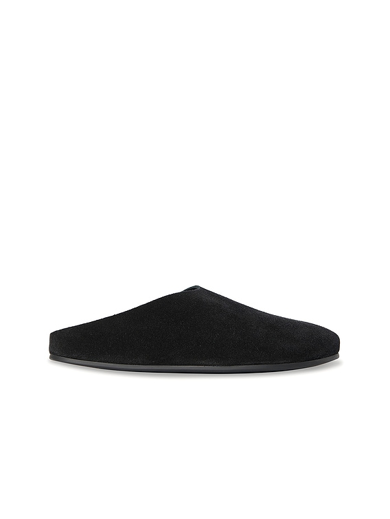 The Row Hudson Slide in Black | FWRD