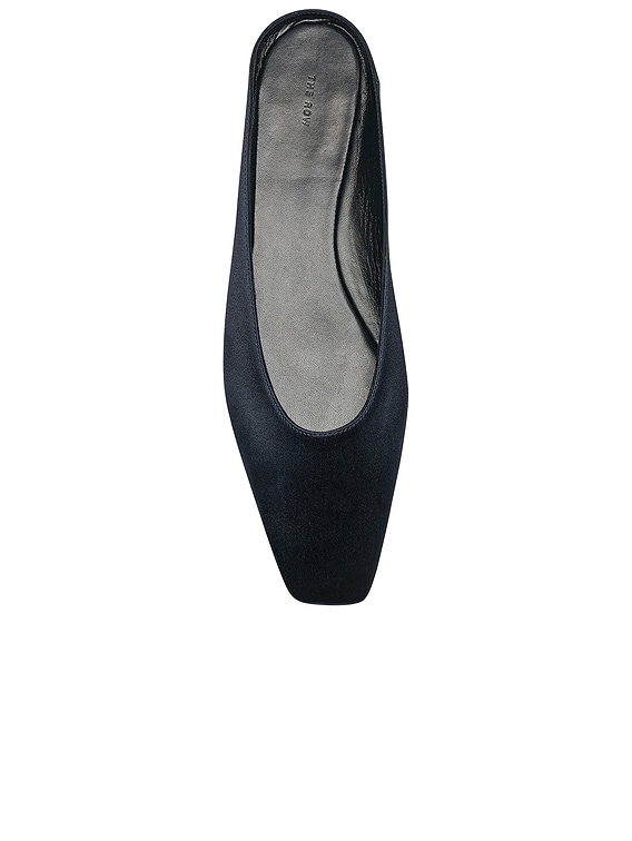The Row June Mule in Navy | FWRD