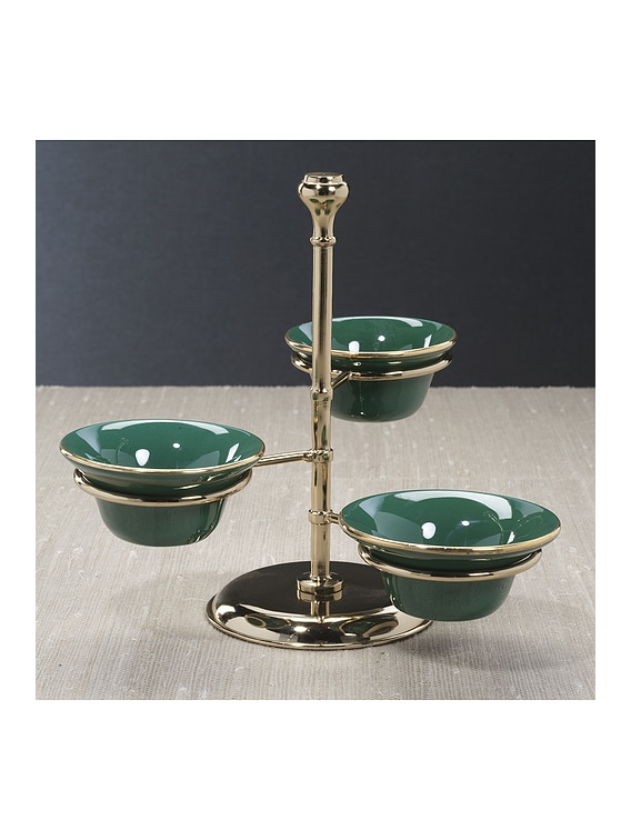 Monte Napoleone 3-tier Condiment Bowl Set