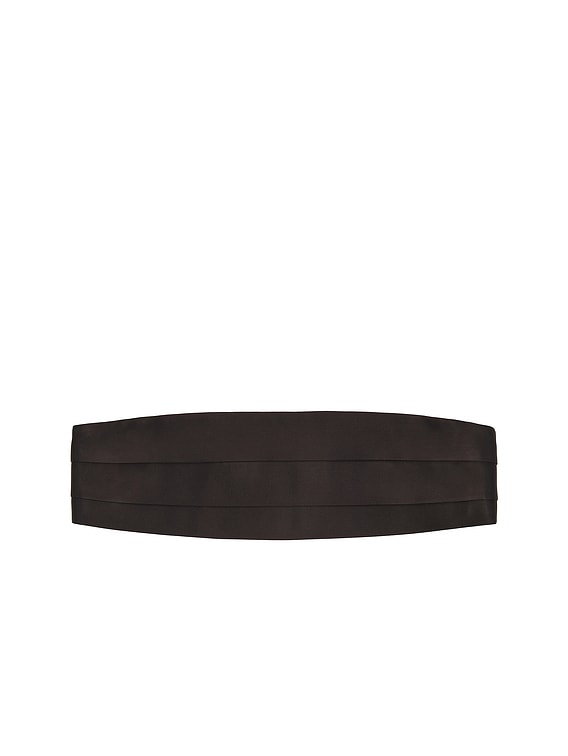 TOM FORD Satin Cummerbund in Black | FWRD
