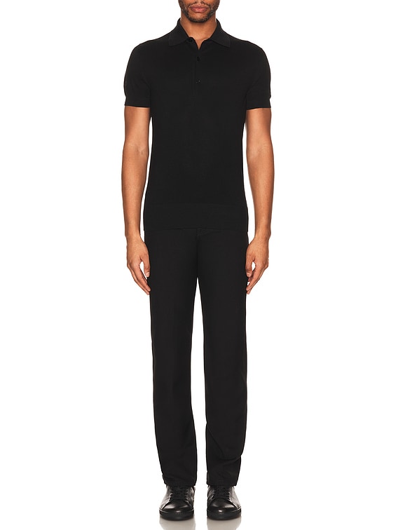 TOM FORD 長袖ポロシャツ SILK BLEND PIQUET POLO SILK BLEND PIQUET POLO | Tom Ford Fashion