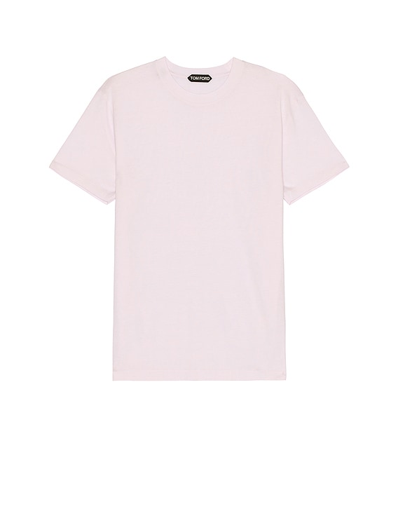 TOM FORD Lyocell Cotton Tee in Pale Lilac | FWRD