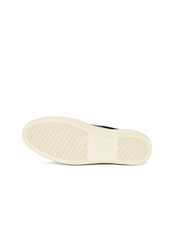 TOM FORD Cambridge Sneaker in Navy & Cream | FWRD