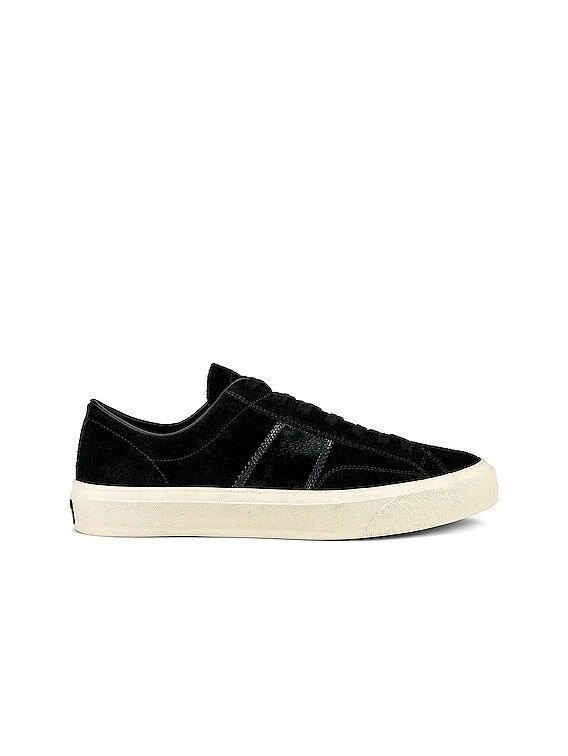 TOM FORD Low Top Cambridge Sneakers in Black | FWRD