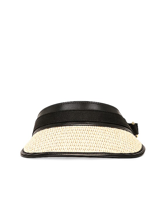 ROLAROLA★大人気★LOGO RAFFIA SUN VISOR ROLAROLA☆大人気☆LOGO RAFFIA SUN VISOR