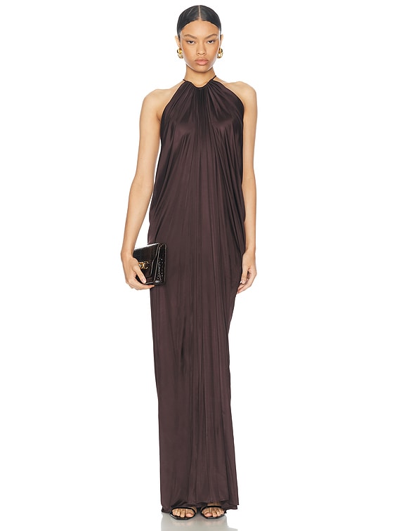 Halterneck Evening Dress