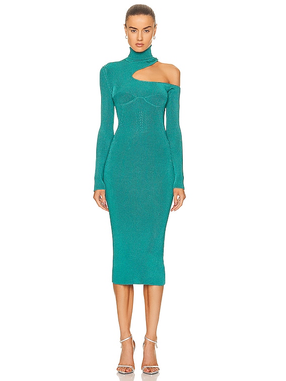 TOM FORD Rib Midi Dress in Capri FWRD