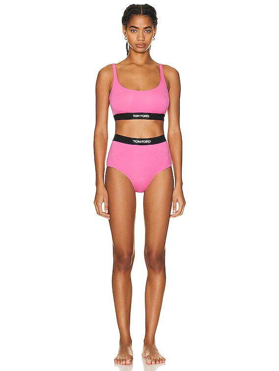 Pink Signature Bra by TOM FORD on Sale