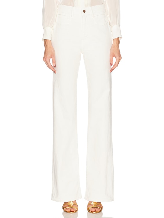 TOM FORD Flare Jeans in Soft White | FWRD