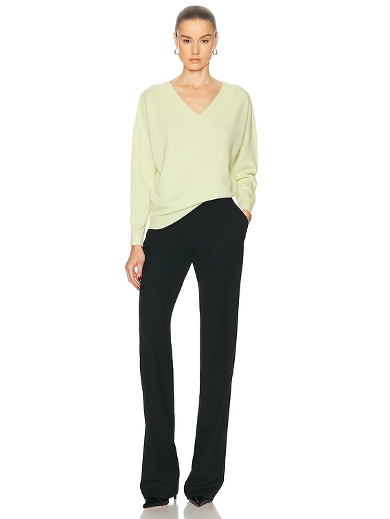 TOM FORD V-Neck Sweater in Double Cream | FWRD