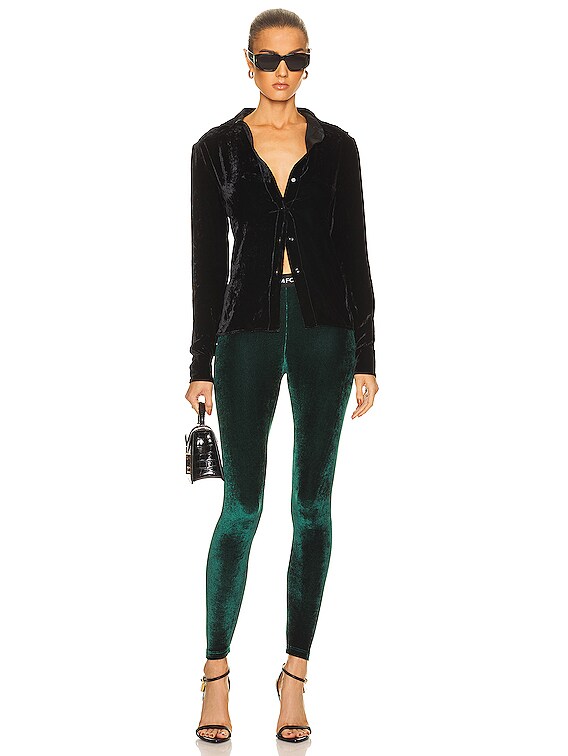 スパッツ・レギンス Tom Ford Velvet Leggings Tom Ford - Velvet leggings black - The Corner