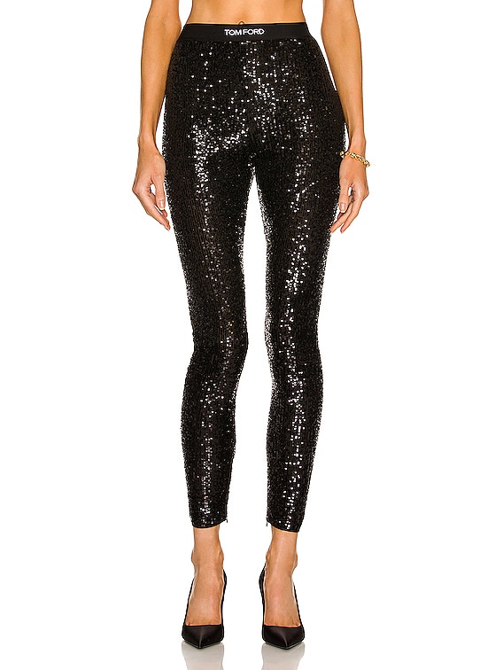 Glossy jersey leggings by Tom Ford