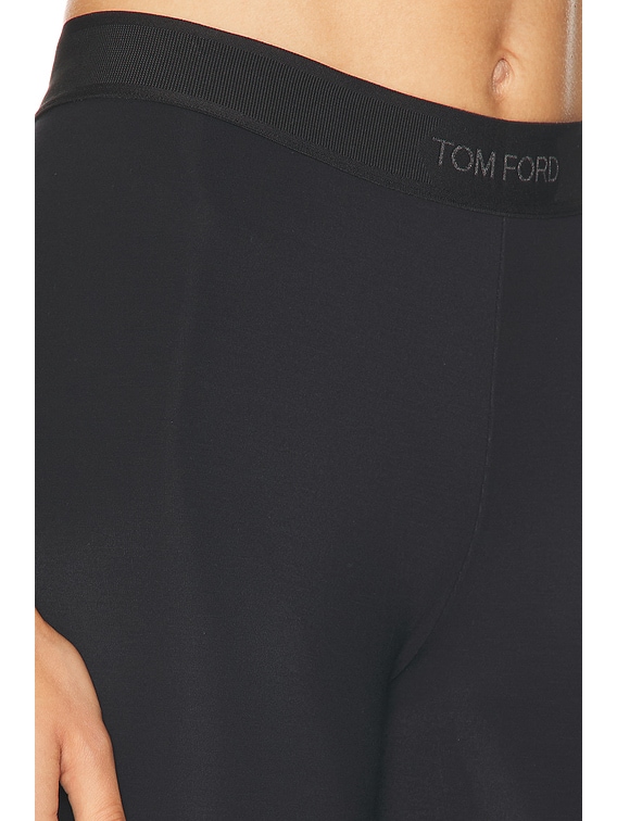 TOM FORD Modal Signature Yoga Pant in Black | FWRD