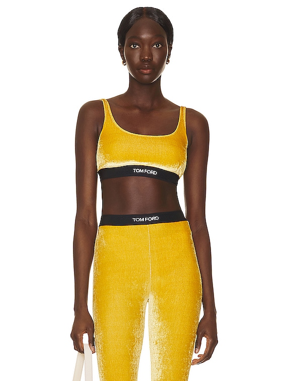 Tom Ford Bralette With Logo S at FORZIERI