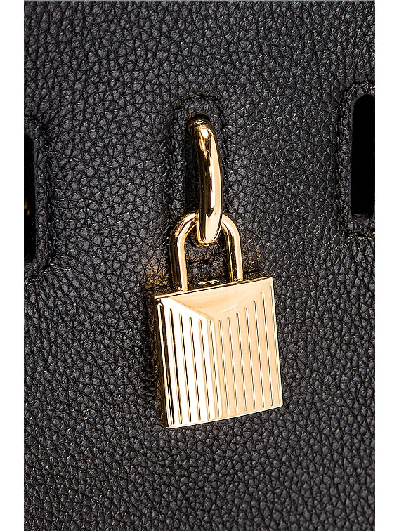 TOM FORD Padlock Large Shoulder Bag in Black FWRD